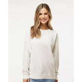 SS1000C Independent Trading Co. Icon Lightweight Loopback Terry Crewneck Sweatshirt Bone