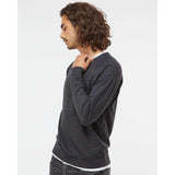 SS1000C Independent Trading Co. Icon Lightweight Loopback Terry Crewneck Sweatshirt Charcoal Heather