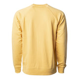 SS1000C Independent Trading Co. Icon Lightweight Loopback Terry Crewneck Sweatshirt Harvest Gold