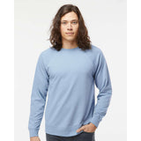 SS1000C Independent Trading Co. Icon Lightweight Loopback Terry Crewneck Sweatshirt Misty Blue