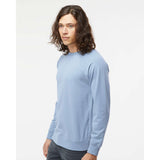 SS1000C Independent Trading Co. Icon Lightweight Loopback Terry Crewneck Sweatshirt Misty Blue