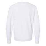 SS1000C Independent Trading Co. Icon Lightweight Loopback Terry Crewneck Sweatshirt White