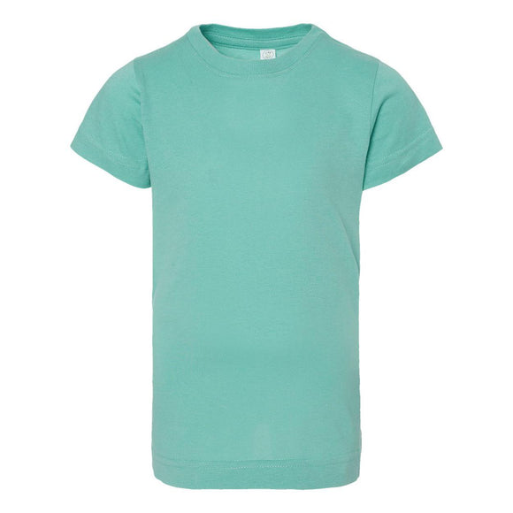 2616 LAT Girls' Fine Jersey Tee Saltwater