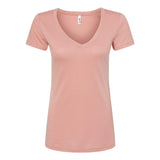 1540 Next Level Women's Ideal V-Neck T-Shirt Desert Pink