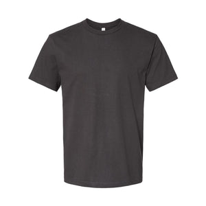 1800 Next Level Unisex Heavyweight Cotton T-Shirt Graphite Black