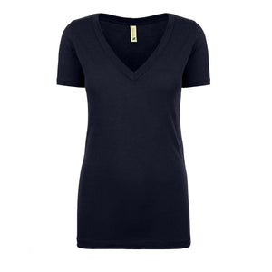 4240 Next Level Women's Eco Performance V-Neck T-Shirt Midnight Navy