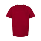 5480 Hanes Essential-T Youth T-Shirt Red Pepper Heather