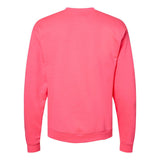 P160 Hanes Ecosmart® Crewneck Sweatshirt Safety Pink