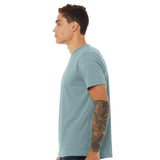 3001CVC BELLA + CANVAS CVC Jersey Tee Heather Blue Lagoon