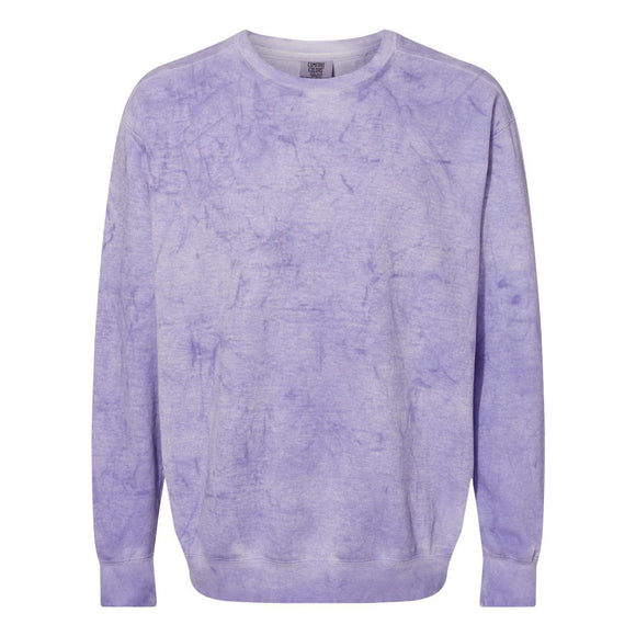 1545 Comfort Colors Colorblast Crewneck Sweatshirt Amethyst