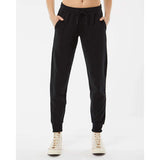 PRM20PNT Independent Trading Co. Women's California Wave Wash Sweatpants Black