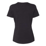 6400CVC BELLA + CANVAS Women’s Relaxed Fit Heather CVC Tee Black Heather