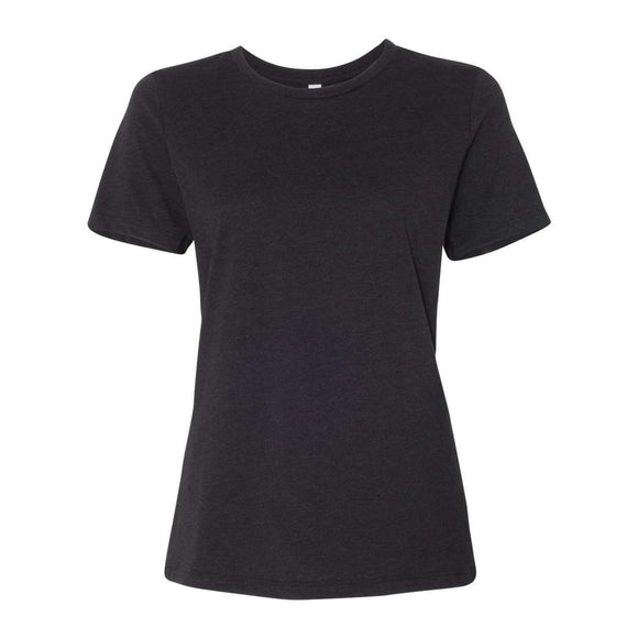 6400CVC BELLA + CANVAS Women’s Relaxed Fit Heather CVC Tee Black Heather