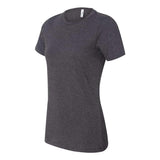 6400CVC BELLA + CANVAS Women’s Relaxed Fit Heather CVC Tee Dark Grey Heather