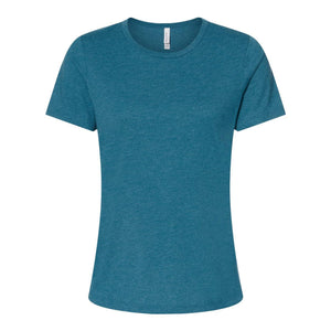 6400CVC BELLA + CANVAS Women’s Relaxed Fit Heather CVC Tee Heather Deep Teal