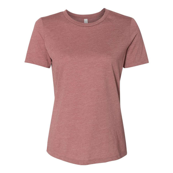 6400CVC BELLA + CANVAS Women’s Relaxed Fit Heather CVC Tee Heather Mauve