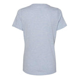 6400CVC BELLA + CANVAS Women’s Relaxed Fit Heather CVC Tee Heather Prism Blue