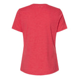 6400CVC BELLA + CANVAS Women’s Relaxed Fit Heather CVC Tee Heather Red