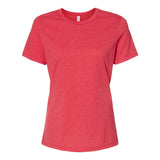 6400CVC BELLA + CANVAS Women’s Relaxed Fit Heather CVC Tee Heather Red