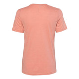 6400CVC BELLA + CANVAS Women’s Relaxed Fit Heather CVC Tee Heather Sunset