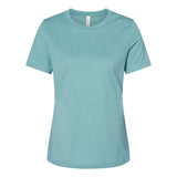 6400CVC BELLA + CANVAS Women’s Relaxed Fit Heather CVC Tee Heather Blue Lagoon