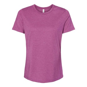 6400CVC BELLA + CANVAS Women’s Relaxed Fit Heather CVC Tee Heather Magenta