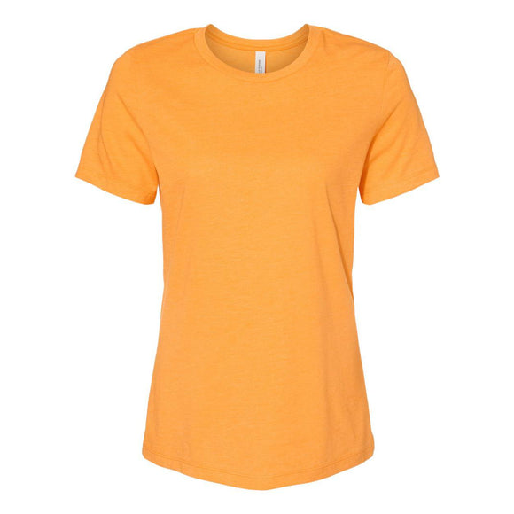 6400CVC BELLA + CANVAS Women’s Relaxed Fit Heather CVC Tee Heather Marmalade