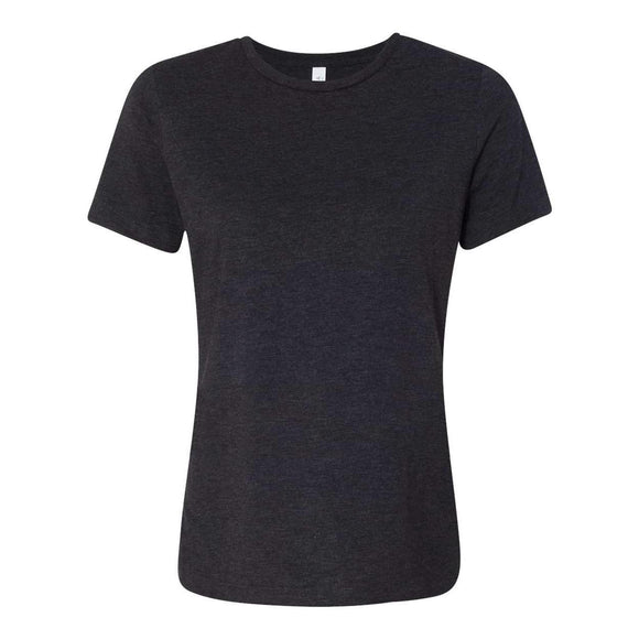 6413 BELLA + CANVAS Women’s Relaxed Fit Triblend Tee Charcoal Black Triblend