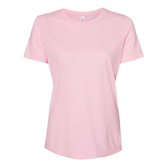 6413 BELLA + CANVAS Women’s Relaxed Fit Triblend Tee Pink Triblend