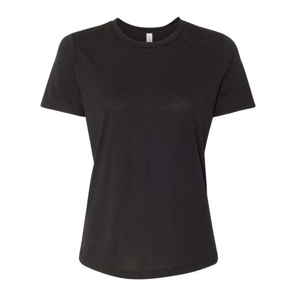 6413 BELLA + CANVAS Women’s Relaxed Fit Triblend Tee Solid Black Triblend