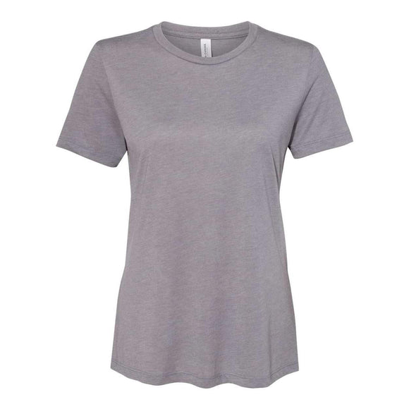 6413 BELLA + CANVAS Women’s Relaxed Fit Triblend Tee Storm Triblend