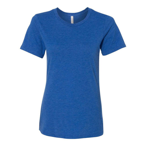 6413 BELLA + CANVAS Women’s Relaxed Fit Triblend Tee True Royal Triblend