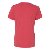 6413 BELLA + CANVAS Women’s Relaxed Fit Triblend Tee Red Triblend