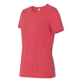 6413 BELLA + CANVAS Women’s Relaxed Fit Triblend Tee Red Triblend