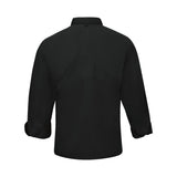 042X Chef Designs Mimix™ Chef Coat with OilBlok Black