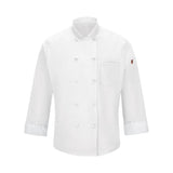 042X Chef Designs Mimix™ Chef Coat with OilBlok White