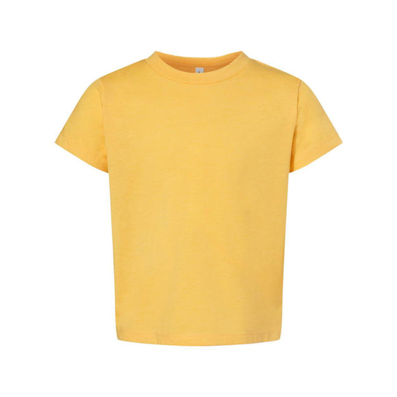 3001T BELLA + CANVAS Toddler Jersey Tee Heather Yellow Gold