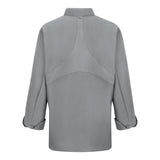 041X Chef Designs Women's Mimix™ Chef Coat with OilBlok Grey