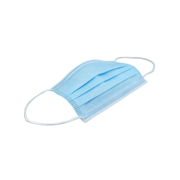 3PM-Mask Liberty Bags 3-Ply Face Mask Light Blue