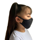 M105 Next Level Youth CVC General Use Face Mask Black