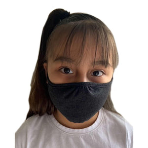 M105 Next Level Youth CVC General Use Face Mask Black