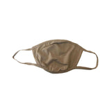 TT044 BELLA + CANVAS 2-Ply Reusable Face Mask Heather Tan