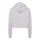 AFX64CRP Independent Trading Co. Women’s Lightweight Crop Hooded Sweatshirt Grey Heather