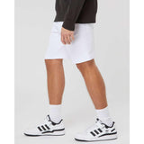 IND20SRT Independent Trading Co. Midweight Fleece Shorts White