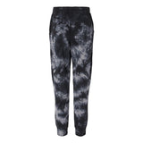 PRM50PTTD Independent Trading Co. Tie-Dyed Fleece Pants Tie Dye Black