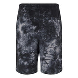 PRM50STTD Independent Trading Co. Tie-Dyed Fleece Shorts Tie Dye Black