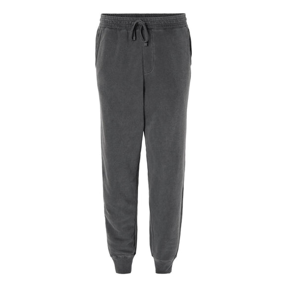 PRM50PTPD Independent Trading Co. Pigment-Dyed Fleece Pants Pigment Black