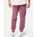 PRM50PTPD Independent Trading Co. Pigment-Dyed Fleece Pants Pigment Maroon