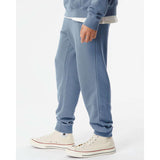 PRM50PTPD Independent Trading Co. Pigment-Dyed Fleece Pants Pigment Slate Blue