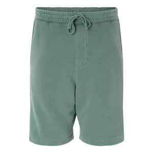 PRM50STPD Independent Trading Co. Pigment-Dyed Fleece Shorts Pigment Alpine Green